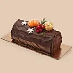 Premium Chocolate Yule Log Cake
