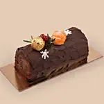 Premium Chocolate Yule Log Cake