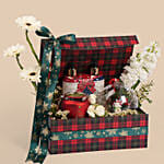 Luxury Christmas Spa And Floral Gift Set
