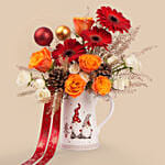 Christmas Festive Bloom Jug