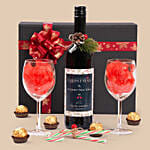 Christmas Elegance Wine Hamper