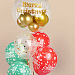 Merry Christmas Balloon Bouquet