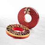 Bateel Assorted Filled Dates Seren Garland Red