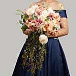 باقة ورد العنبر الملكية