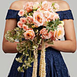 بوكيه ورد أطياف الخوخ