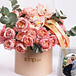 Roses and Islamic Photo Plaque Combo