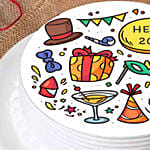 Hello 2023 Party Cake