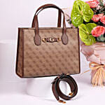 Guess Tote Bag with flowers for Her