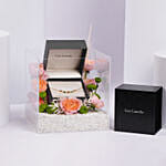 Guy Laroche Gold Plated Malachite Crystals Bracelet for Her