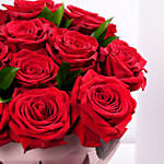 Valentine 12 Pure Romance Roses