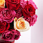 تنسيق ورد ملون للفالنتاين