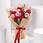Valentine Special 6 Roses Bouquet