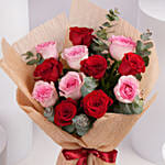 Valentine Special 6 Roses Bouquet