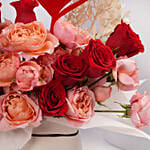 Valentines Rose Flower Box