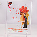 Valentine Love Acrylic Frame
