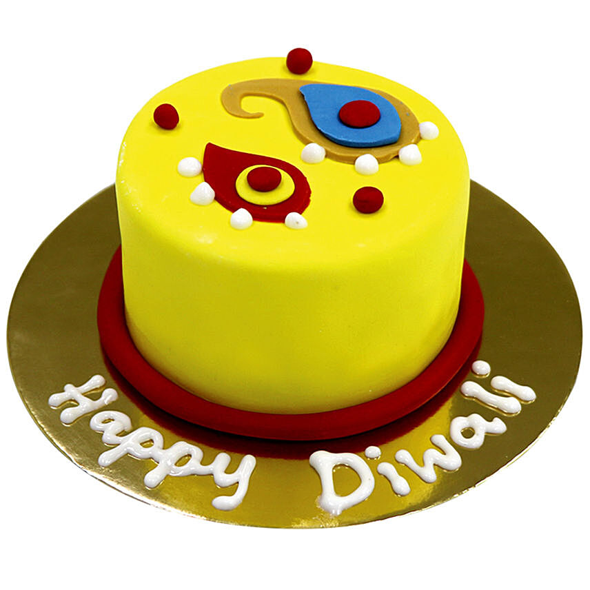 Special Diwali Chocolate Mono Cake