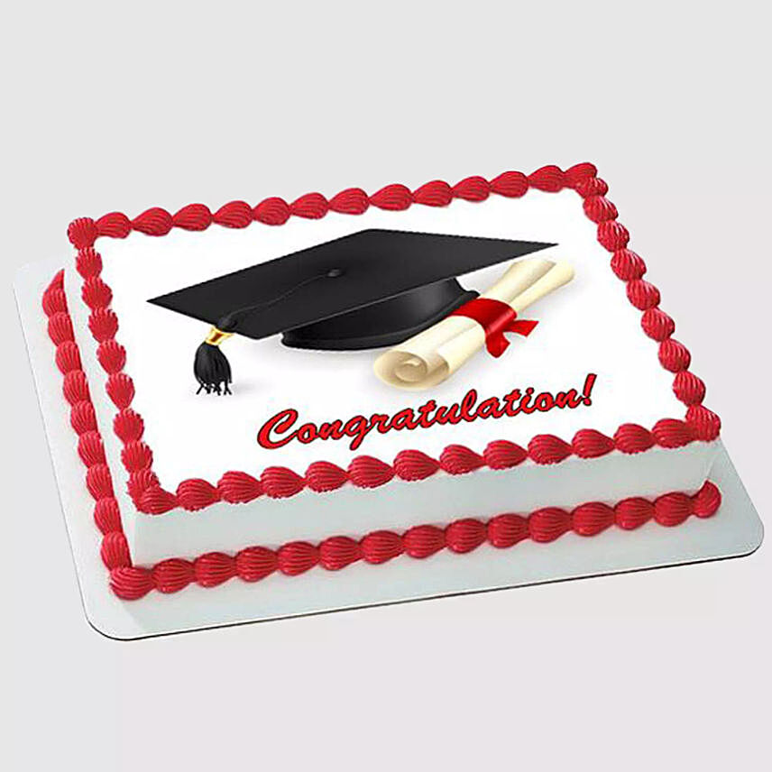 Graduation Photo Cake 2 Kg