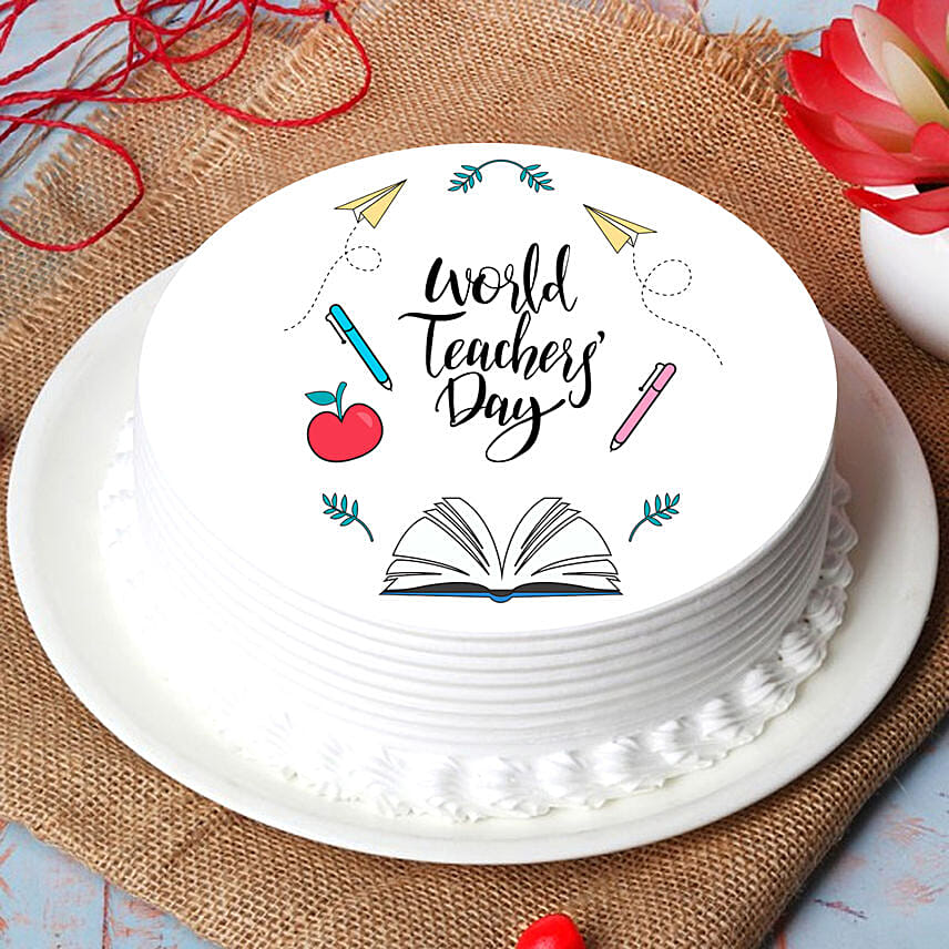 World Teachers Day Chocolate Cake 1 Kg