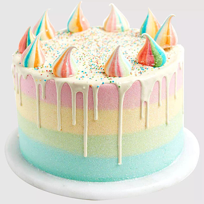 Delicious Rainbow Chocolate Cake 1 Kg