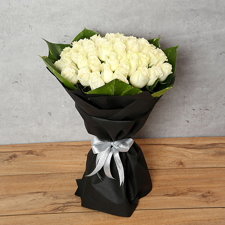 White Rose Bouquet