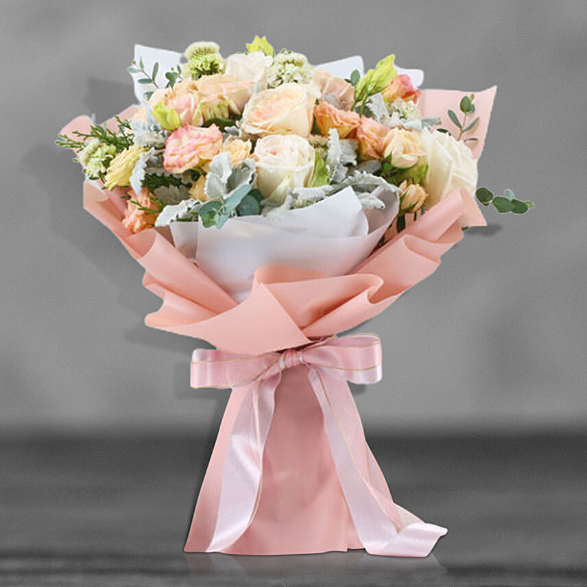 Exotic Mixed Roses Bouquet