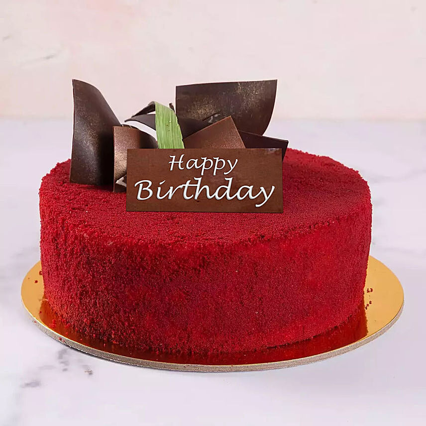 1 Kg Red Velvet Cake For Birthday