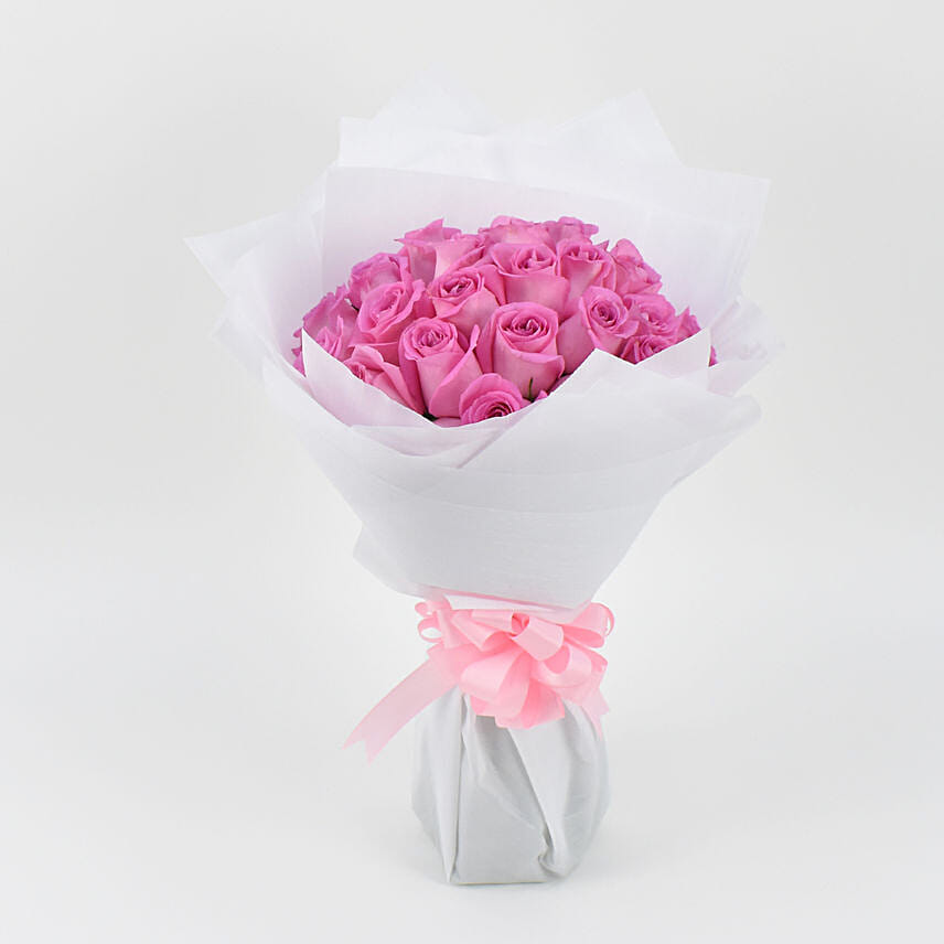 35 Light Pink Roses Bouquet