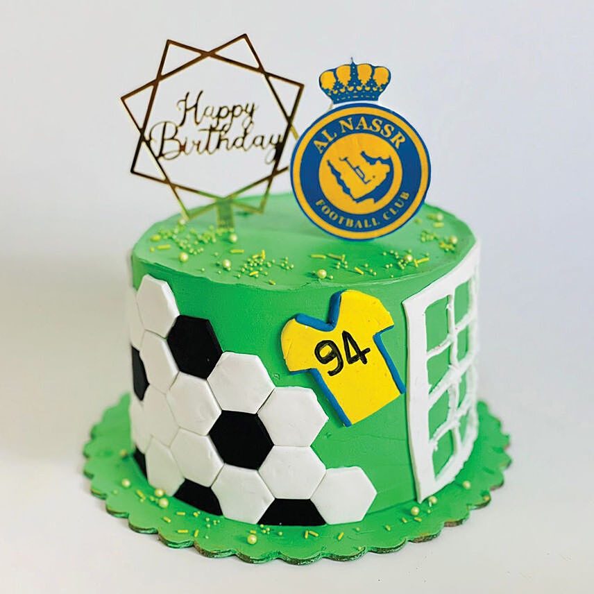 Online Delicious Football Chocolate Cake 2 Kg Gift Delivery in Saudiarabia   FNP