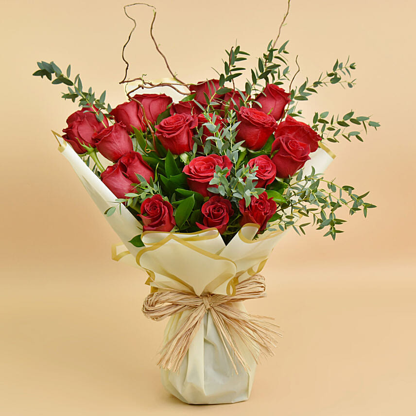 Red Roses Mesmerizing Bouquet