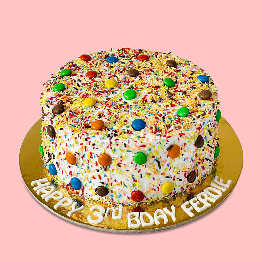 Sprinkle Chocolate Large Cake