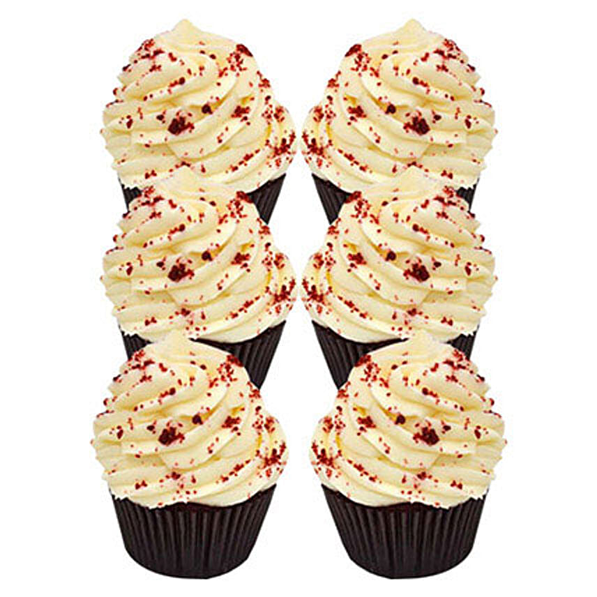 Romantic Red Velvet Cupcakes