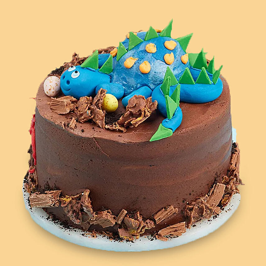 Dinosaur Chocolate Cake
