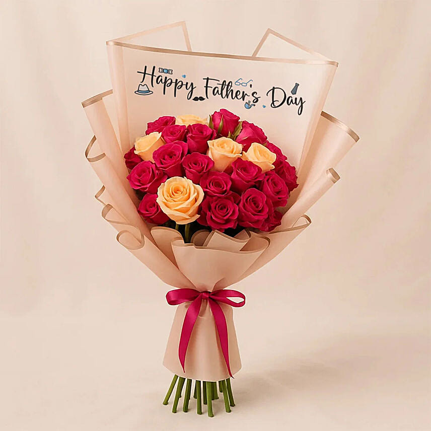 Beautiful Dark Pink Baby Roses Bouquet: 