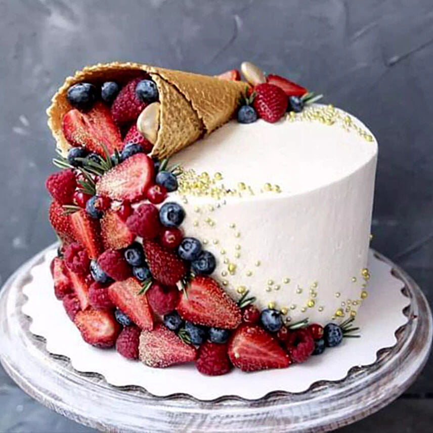 كيك مخروط الآيس كريم حكايات النكهة: توصيل كيك جدة