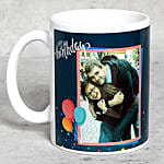 White Personalised Birthday Mug