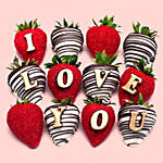 I Love You Chocolate Strawberries