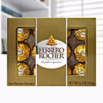 Pretty Roses & Ferrero Rocher Box