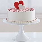 Elegant Love Red Velvet Cake Half Kg