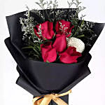 Romantic Roses With Patchi Chocolates