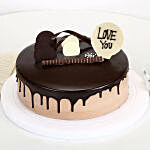 Love You Valentine Chocolate Cake 1 Kg