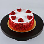 Red Hearts Velvet Cake Half Kg