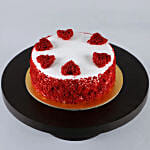 Red Hearts Velvet Cake Half Kg