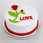 Red Rose Love Chocolate Cake 1 Kg