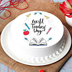 World Teachers Day Chocolate Cake 1 Kg