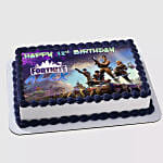 Fortnite Birthday Chocolate Cake 1 Kg