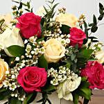 Beautiful Mixed Roses Arrangement