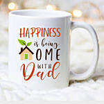 White Mug For Fathers Day