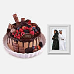 Chocolate Cake & Photo Frame