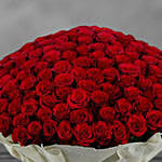 400 Red Roses Arrangement