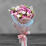 Blushing Pink Lisianthus Bouquet